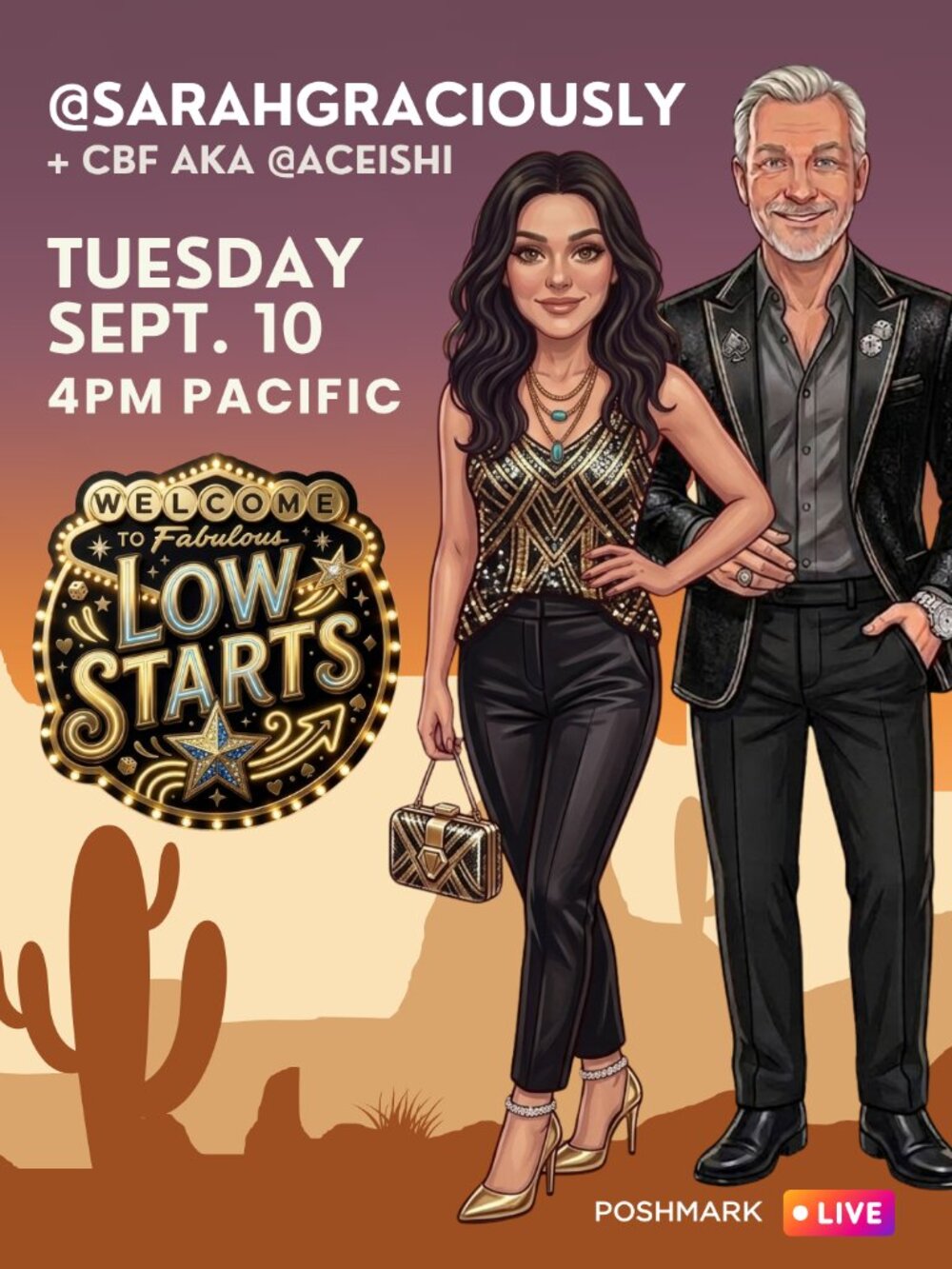🐯 SARAHGRACIOUSLY IS LIVE! 🐯 Like This Flyer to be Notified When I Go Live!